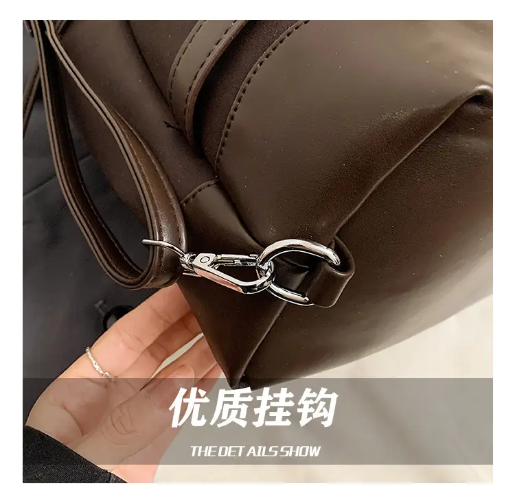 Black Korean High-End Bucket Bag for Women — feature 15