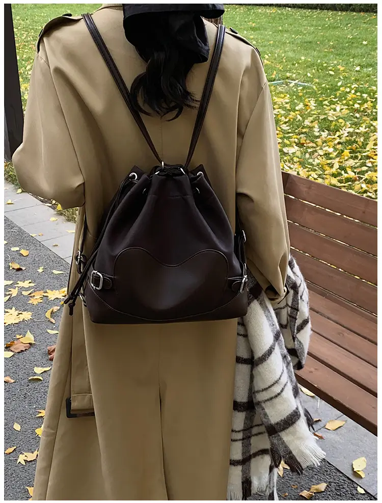 Black Korean High-End Bucket Bag for Women — feature 17