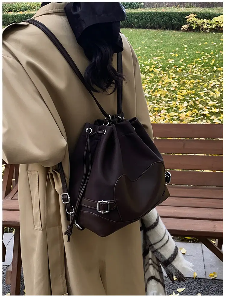 Black Korean High-End Bucket Bag for Women — feature 18
