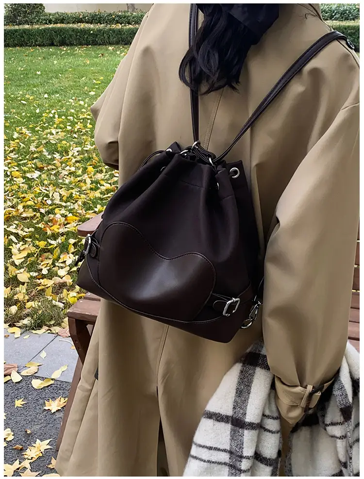 Black Korean High-End Bucket Bag for Women — feature 19
