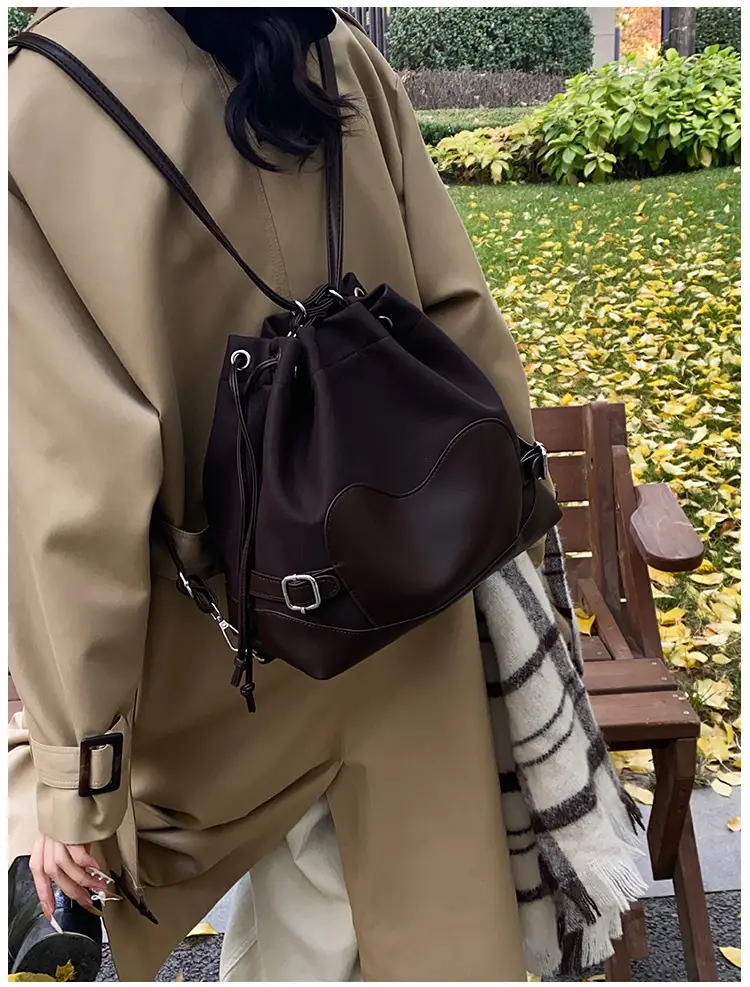 Black Korean High-End Bucket Bag for Women — feature 20