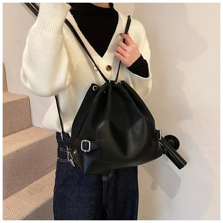 Black Korean High-End Bucket Bag for Women — feature 30
