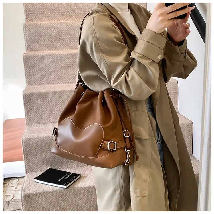 Black Korean High-End Bucket Bag for Women — feature 35