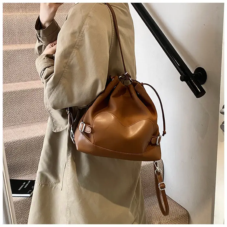 Black Korean High-End Bucket Bag for Women — feature 39