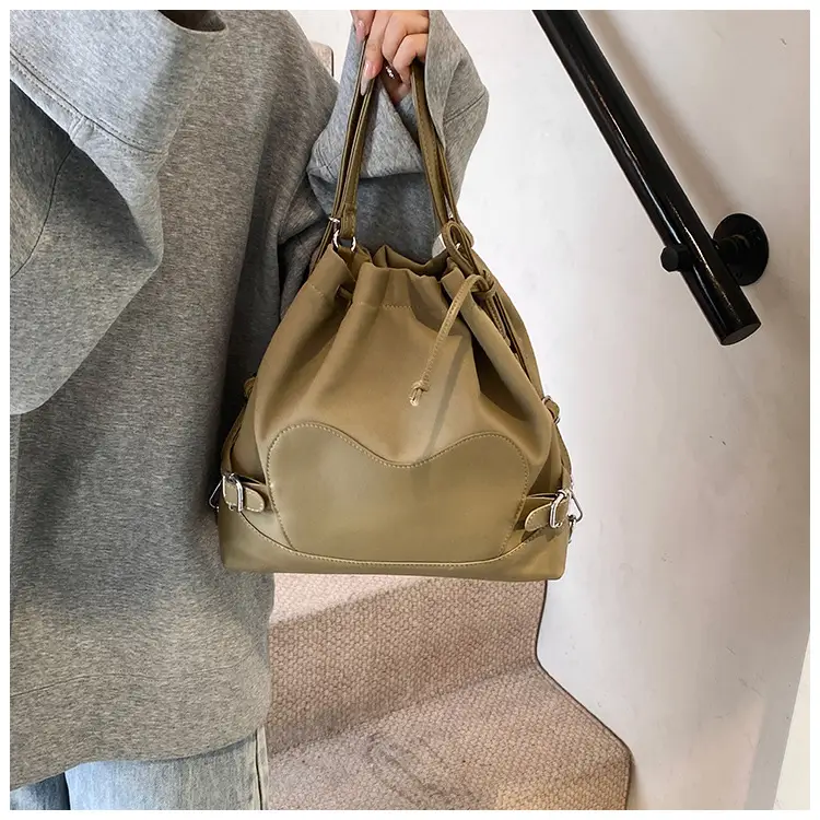 Black Korean High-End Bucket Bag for Women — feature 42