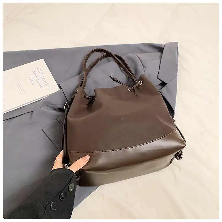 Black Korean High-End Bucket Bag for Women — feature 50