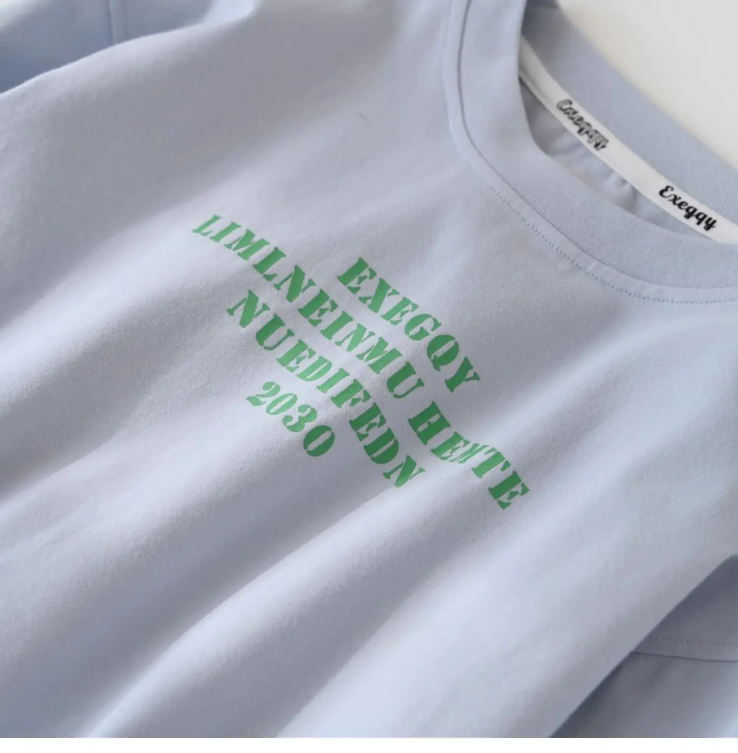 Kids Long Sleeve Cotton T-Shirt Olive Green Medium to XL — feature 16