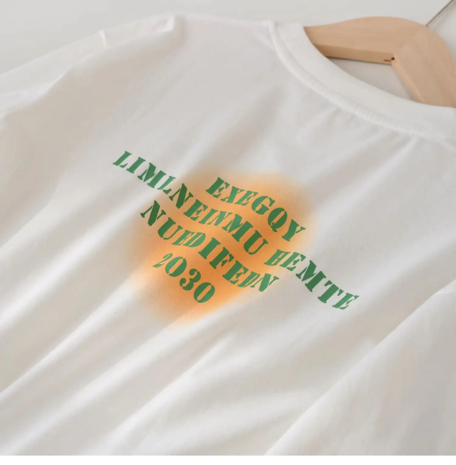 Kids Long Sleeve Cotton T-Shirt Olive Green Medium to XL — feature 20