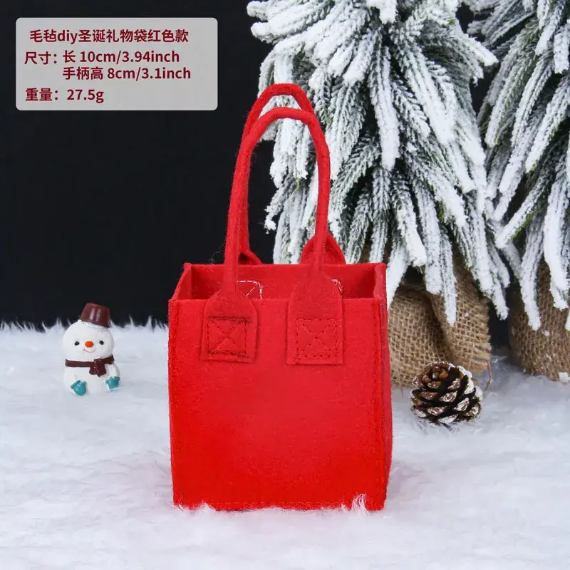 Christmas Apple Candy Bag Red White 22cm - Image 31