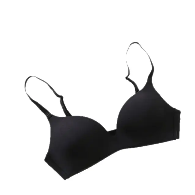 Japanese-Style Lightweight Wireless Bra for Women, Seamless and Smooth, Side Support Bra for Women with Small Busts, Push-Up Bra That Doesn'T Create Empty Cups