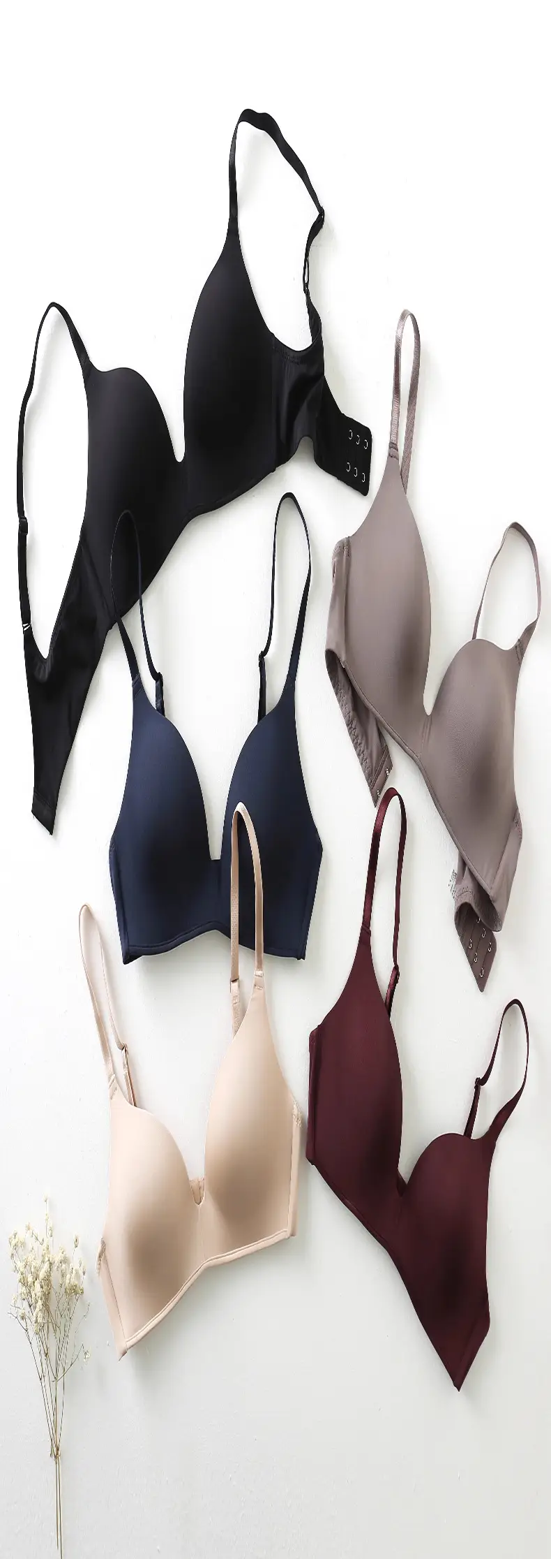 Japanese-Style Lightweight Wireless Bra for Women, Seamless and Smooth, Side Support Bra for Women with Small Busts, Push-Up Bra That Doesn'T Create Empty Cups — feature 17