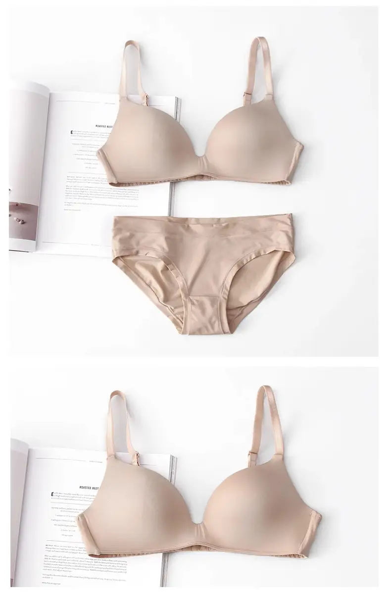 Japanese-Style Lightweight Wireless Bra for Women, Seamless and Smooth, Side Support Bra for Women with Small Busts, Push-Up Bra That Doesn'T Create Empty Cups — feature 23