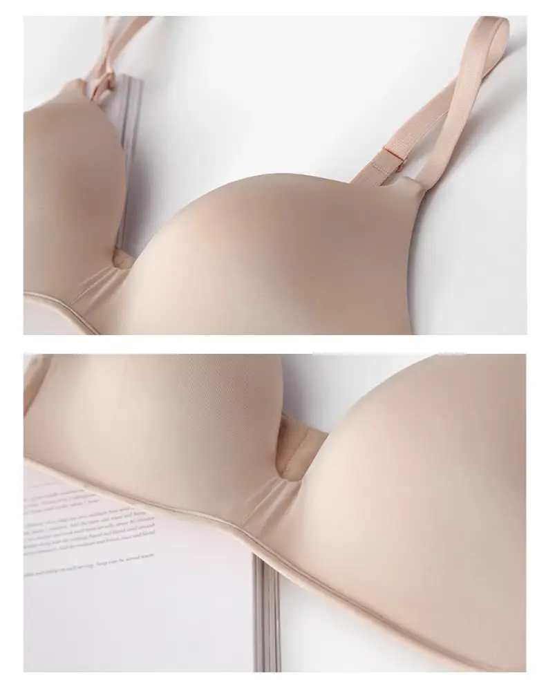 Japanese-Style Lightweight Wireless Bra for Women, Seamless and Smooth, Side Support Bra for Women with Small Busts, Push-Up Bra That Doesn'T Create Empty Cups — feature 24