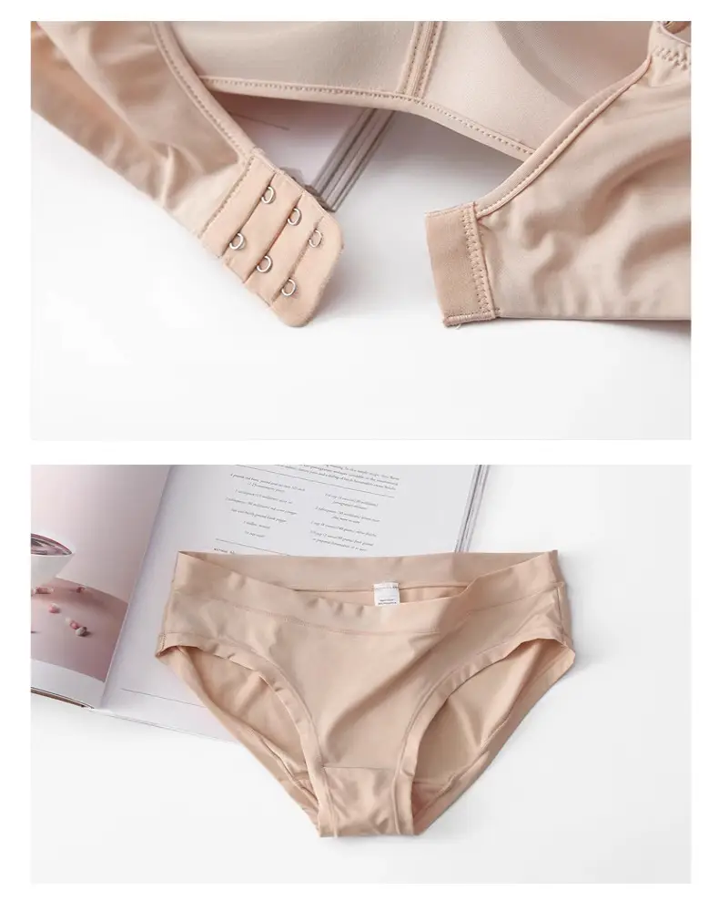 Japanese-Style Lightweight Wireless Bra for Women, Seamless and Smooth, Side Support Bra for Women with Small Busts, Push-Up Bra That Doesn'T Create Empty Cups — feature 25