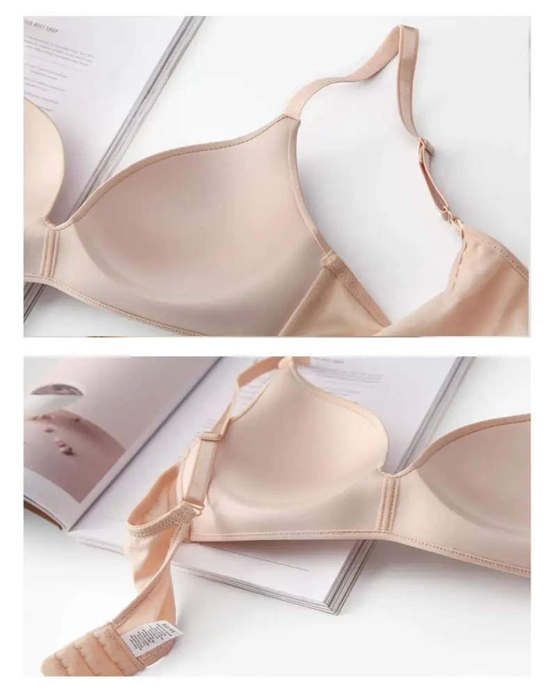 Japanese-Style Lightweight Wireless Bra for Women, Seamless and Smooth, Side Support Bra for Women with Small Busts, Push-Up Bra That Doesn'T Create Empty Cups — feature 26