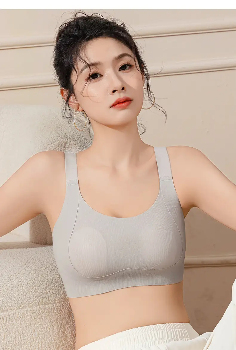 Traceless Underwear Women's Plus Size Anti-Bump Bra — feature 17