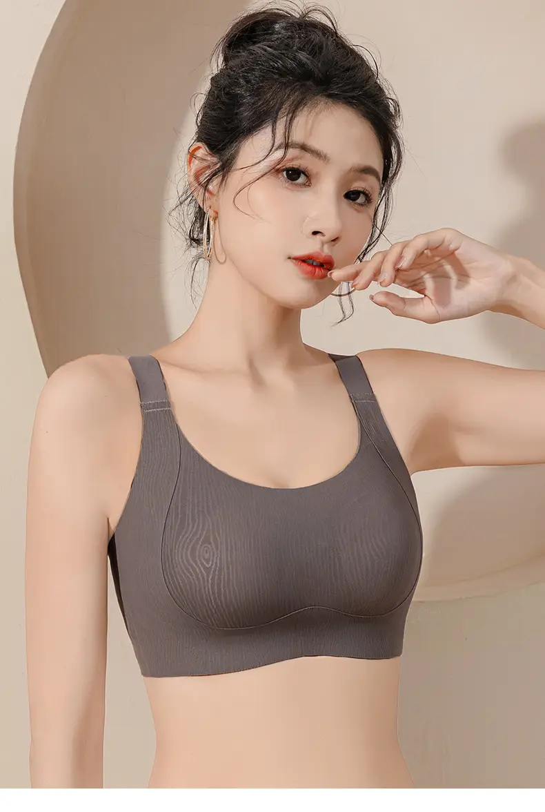Traceless Underwear Women's Plus Size Anti-Bump Bra — feature 19