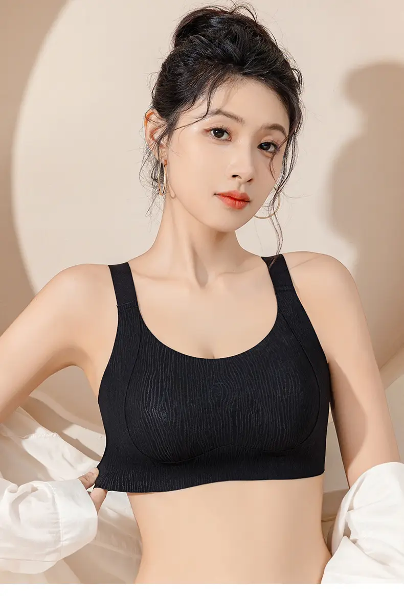 Traceless Underwear Women's Plus Size Anti-Bump Bra — feature 21