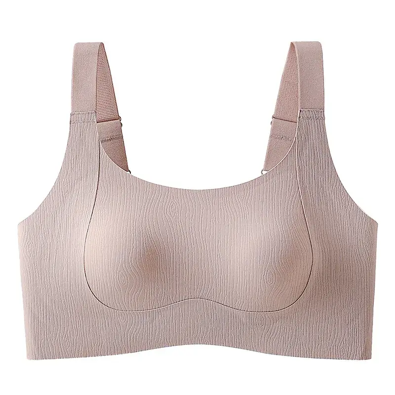 Traceless Underwear Women's Plus Size Anti-Bump Bra