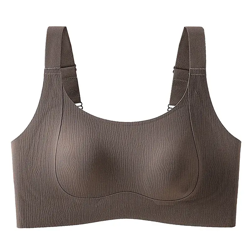 Traceless Underwear Women's Plus Size Anti-Bump Bra