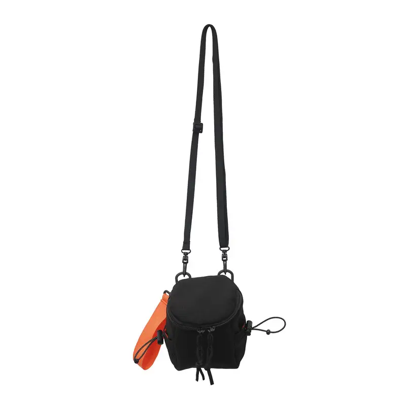 Mini Shoulder Bag Black 18x13x7cm for Women Men - Image 9