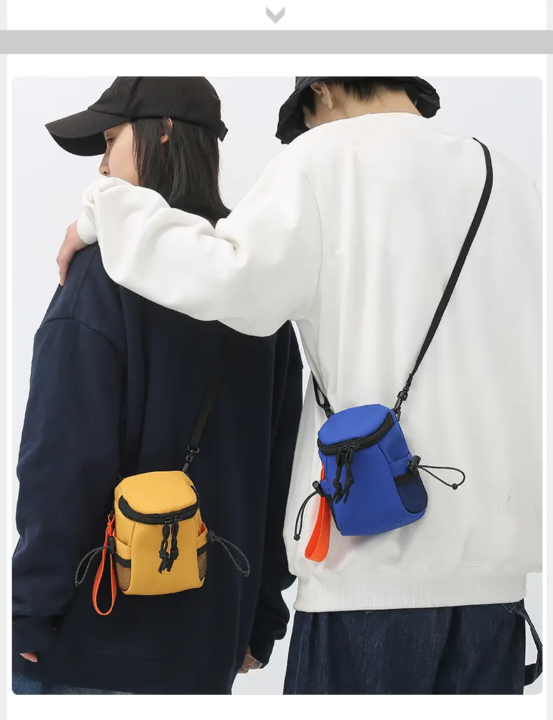Mini Shoulder Bag Black 18x13x7cm for Women Men — feature 1
