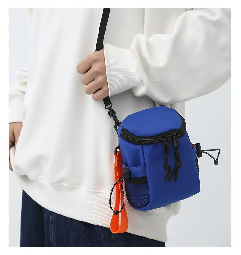 Mini Shoulder Bag Black 18x13x7cm for Women Men — feature 12