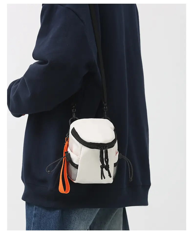Mini Shoulder Bag Black 18x13x7cm for Women Men — feature 14