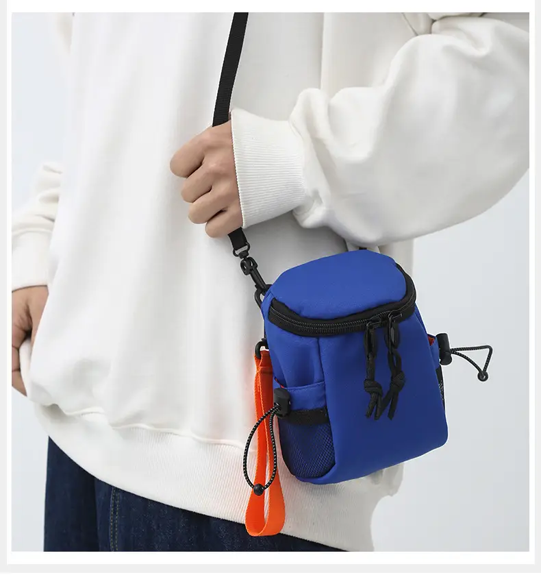 Mini Shoulder Bag Black 18x13x7cm for Women Men — feature 2