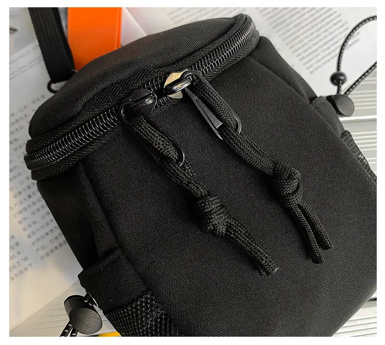 Mini Shoulder Bag Black 18x13x7cm for Women Men — feature 22
