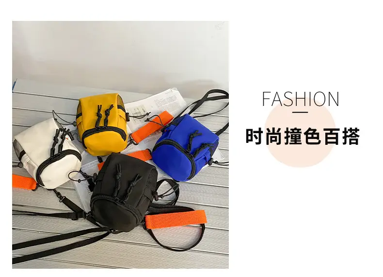 Mini Shoulder Bag Black 18x13x7cm for Women Men — feature 8