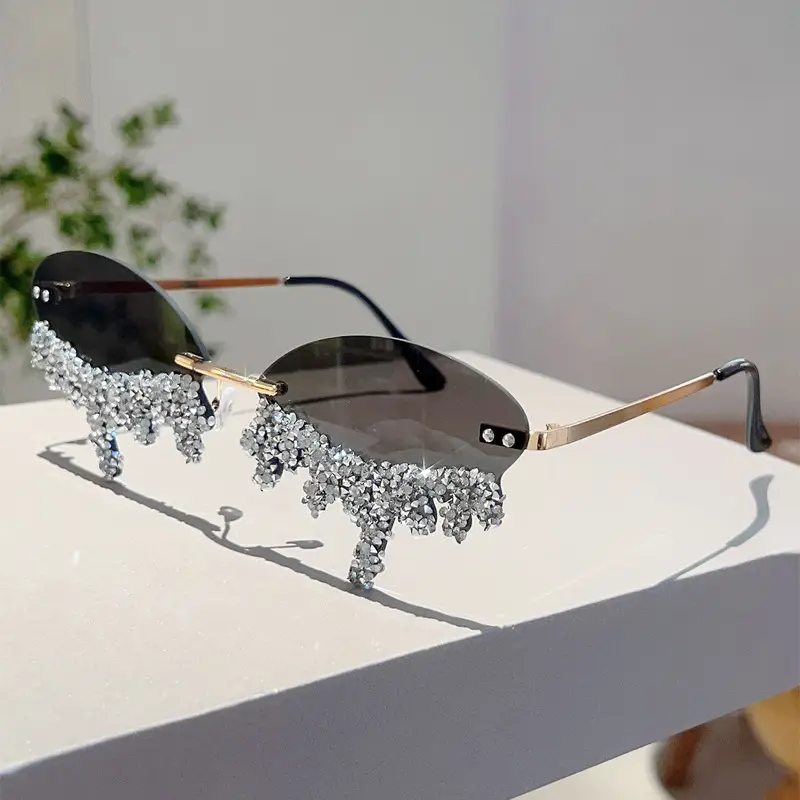 Cross-border Diamond Sunglasses Angel Tears Spice Girls Cool — feature 11