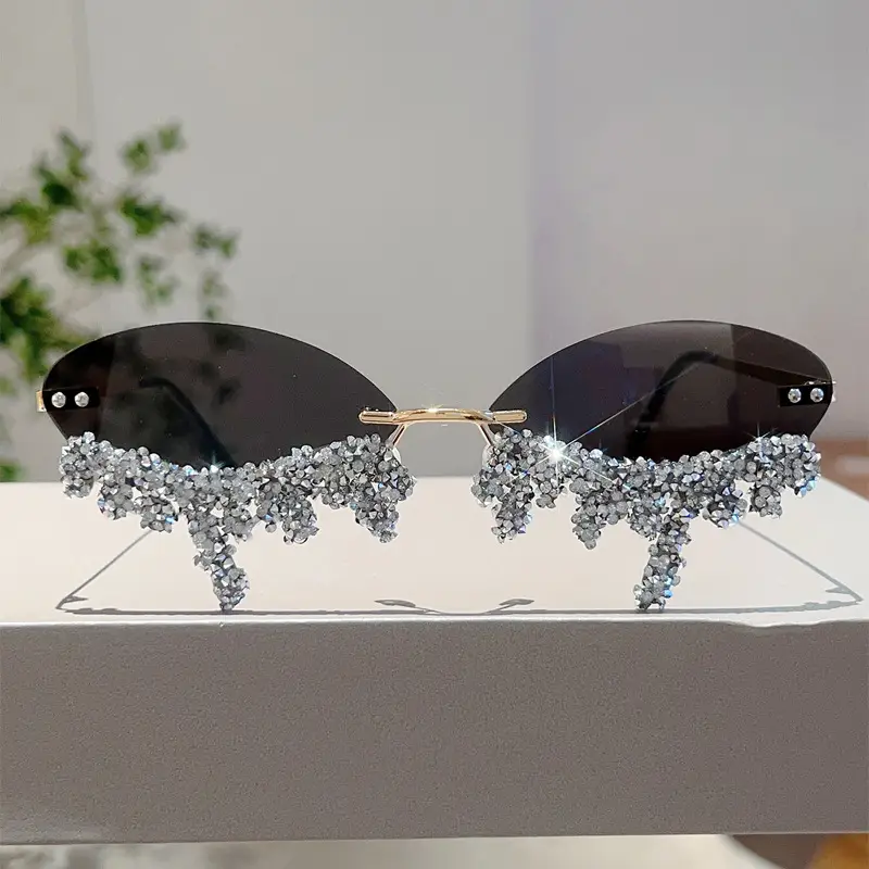 Cross-border Diamond Sunglasses Angel Tears Spice Girls Cool — feature 12