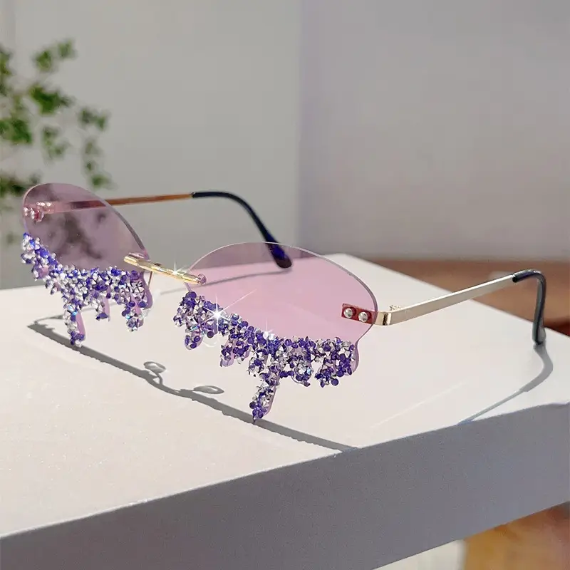 Cross-border Diamond Sunglasses Angel Tears Spice Girls Cool — feature 13