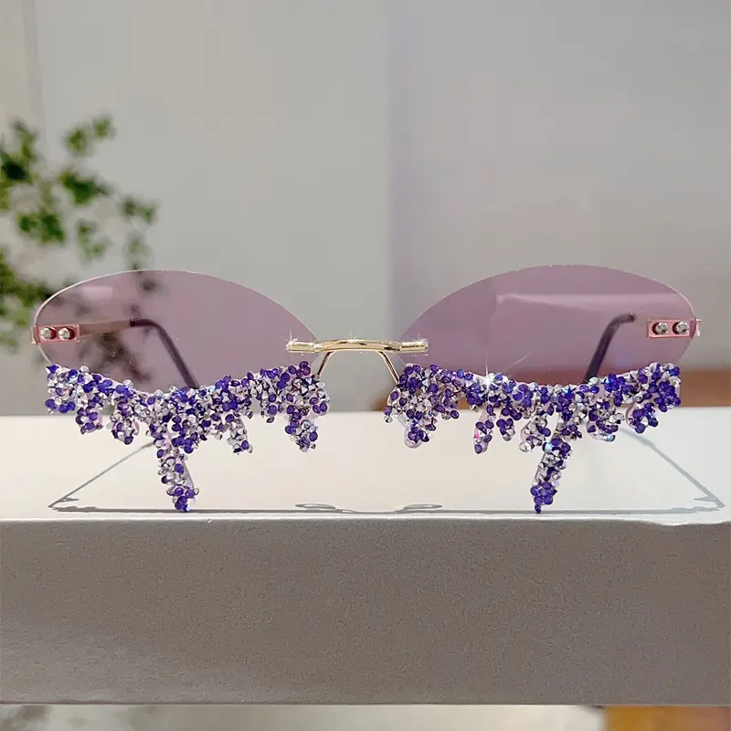 Cross-border Diamond Sunglasses Angel Tears Spice Girls Cool — feature 14