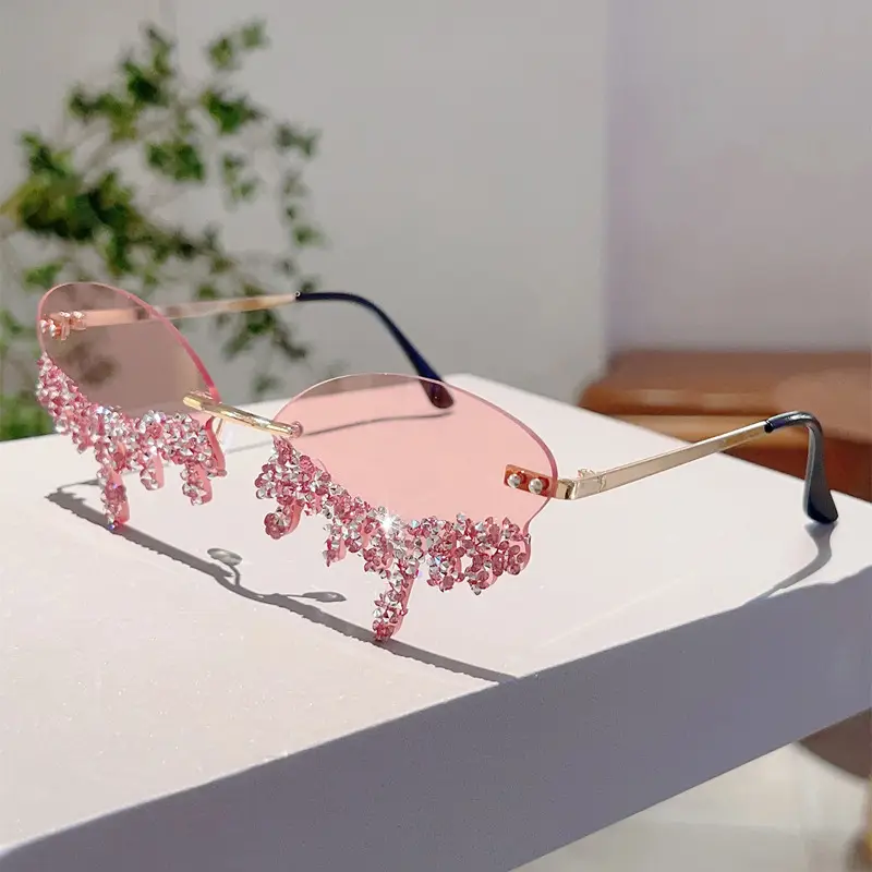 Cross-border Diamond Sunglasses Angel Tears Spice Girls Cool — feature 17
