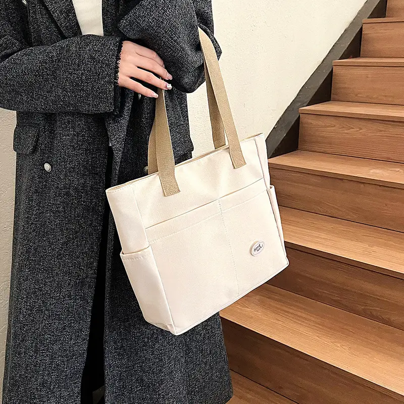 Large Capacity Canvas Tote Bag for Women — feature 10