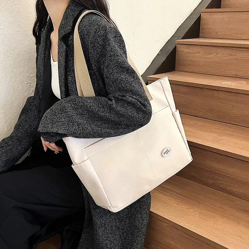 Large Capacity Canvas Tote Bag for Women — feature 11