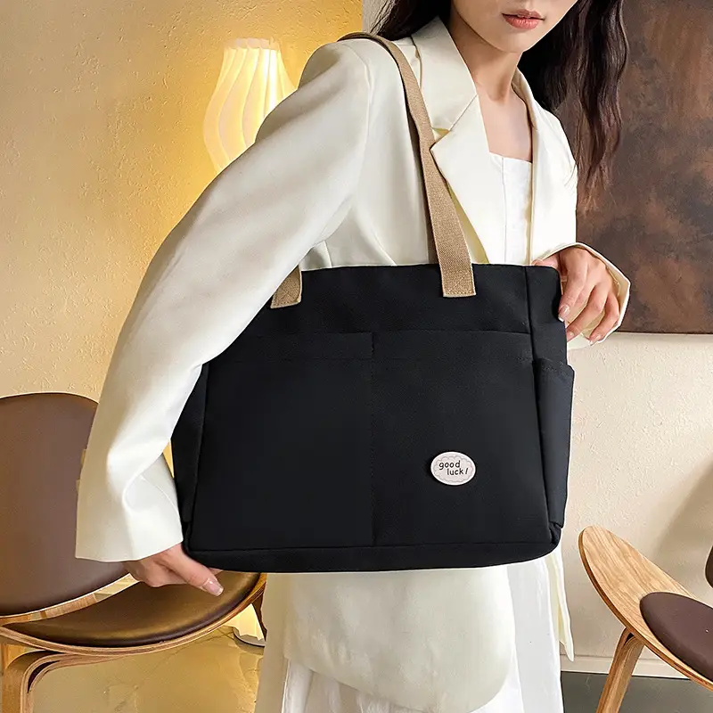 Large Capacity Canvas Tote Bag for Women — feature 13