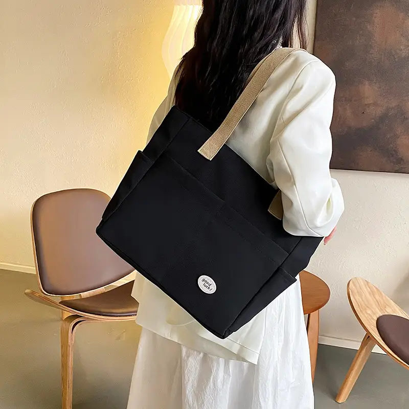 Large Capacity Canvas Tote Bag for Women — feature 14