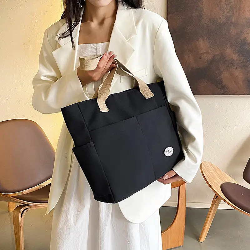 Large Capacity Canvas Tote Bag for Women — feature 17