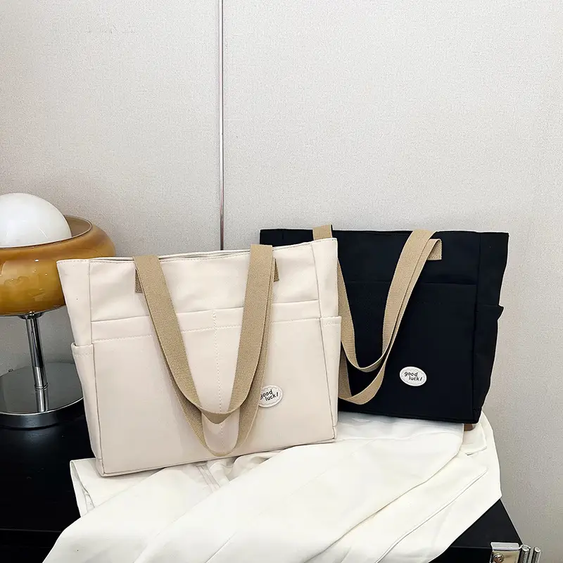 Large Capacity Canvas Tote Bag for Women — feature 3