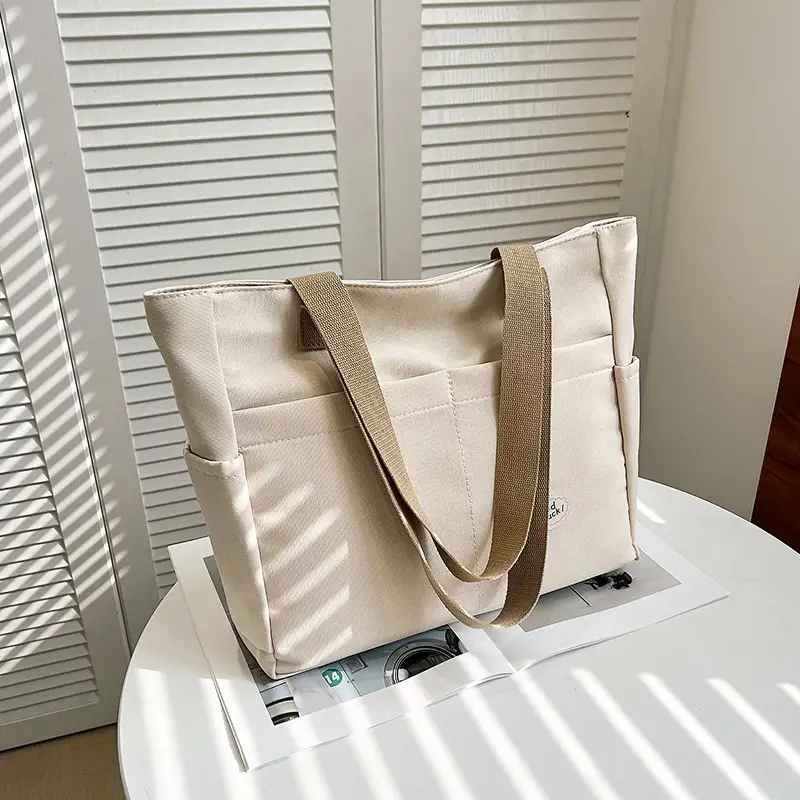 Large Capacity Canvas Tote Bag for Women — feature 34