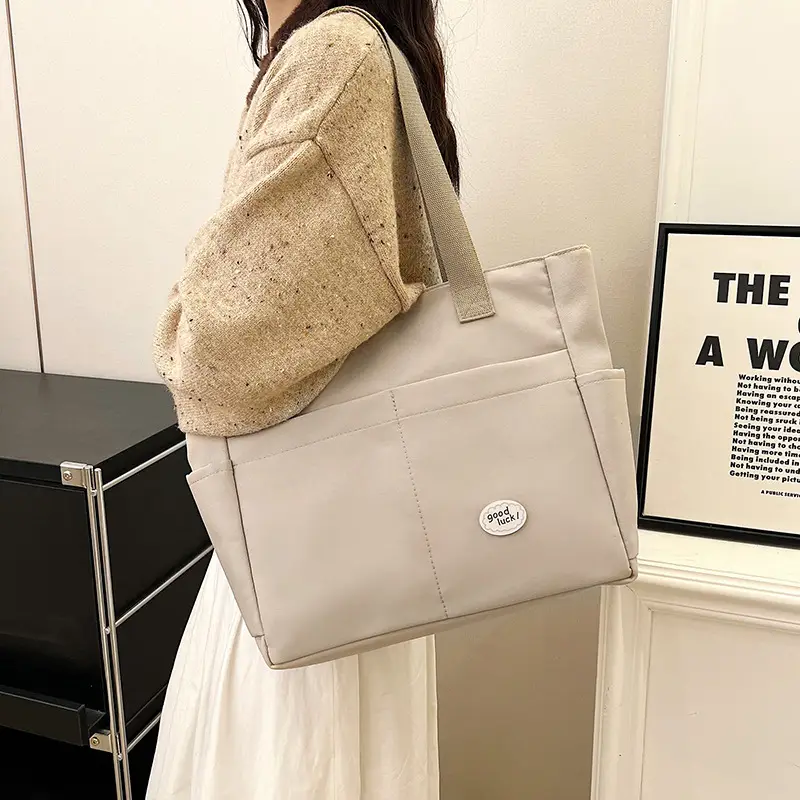 Large Capacity Canvas Tote Bag for Women — feature 4