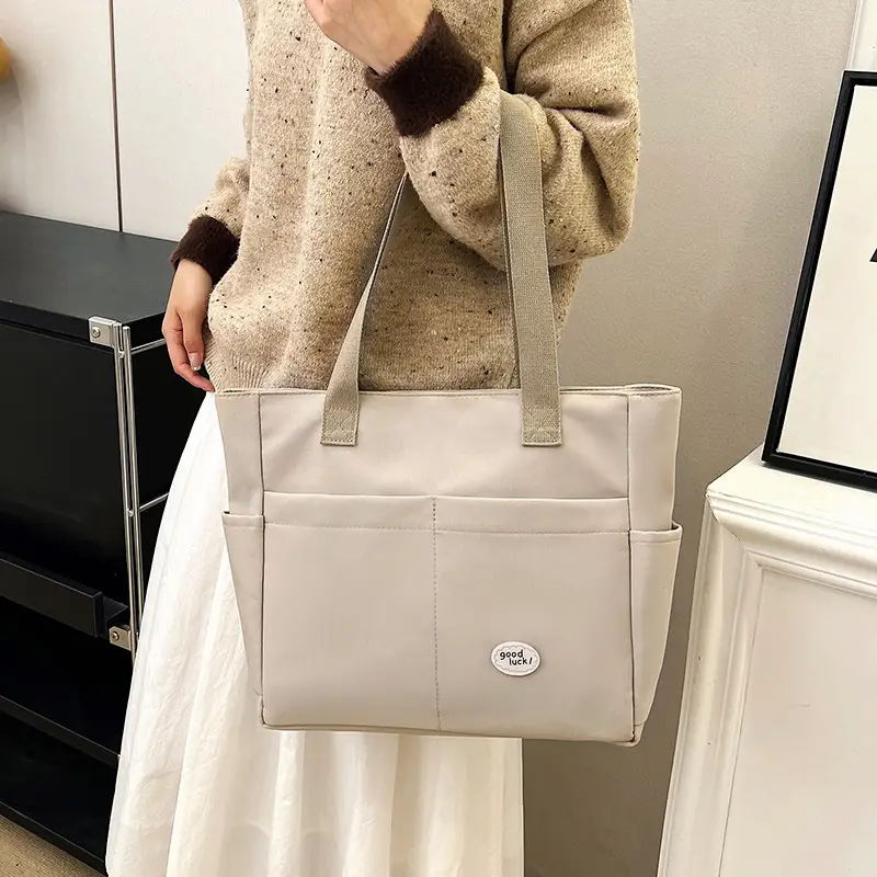Large Capacity Canvas Tote Bag for Women — feature 8