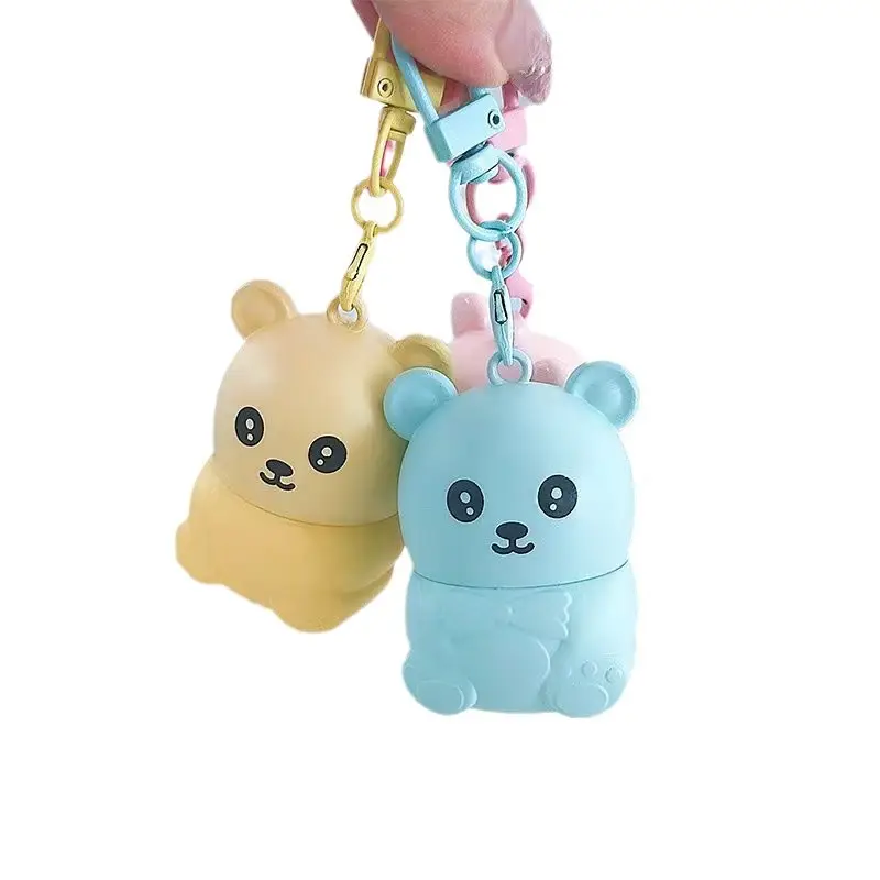 Cute Bear Lip Balm Pendant for Girls