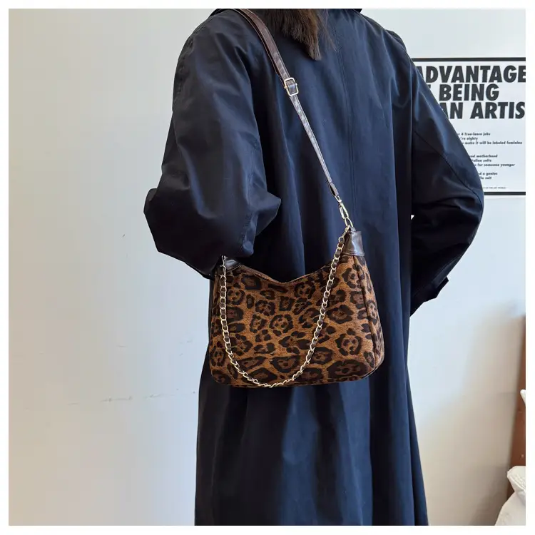 Leopard Print Shoulder Bag Women's Fashion Bag — feature 10