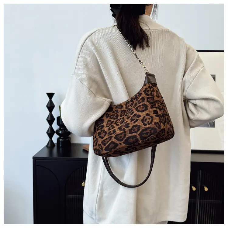 Leopard Print Shoulder Bag Women's Fashion Bag — feature 18