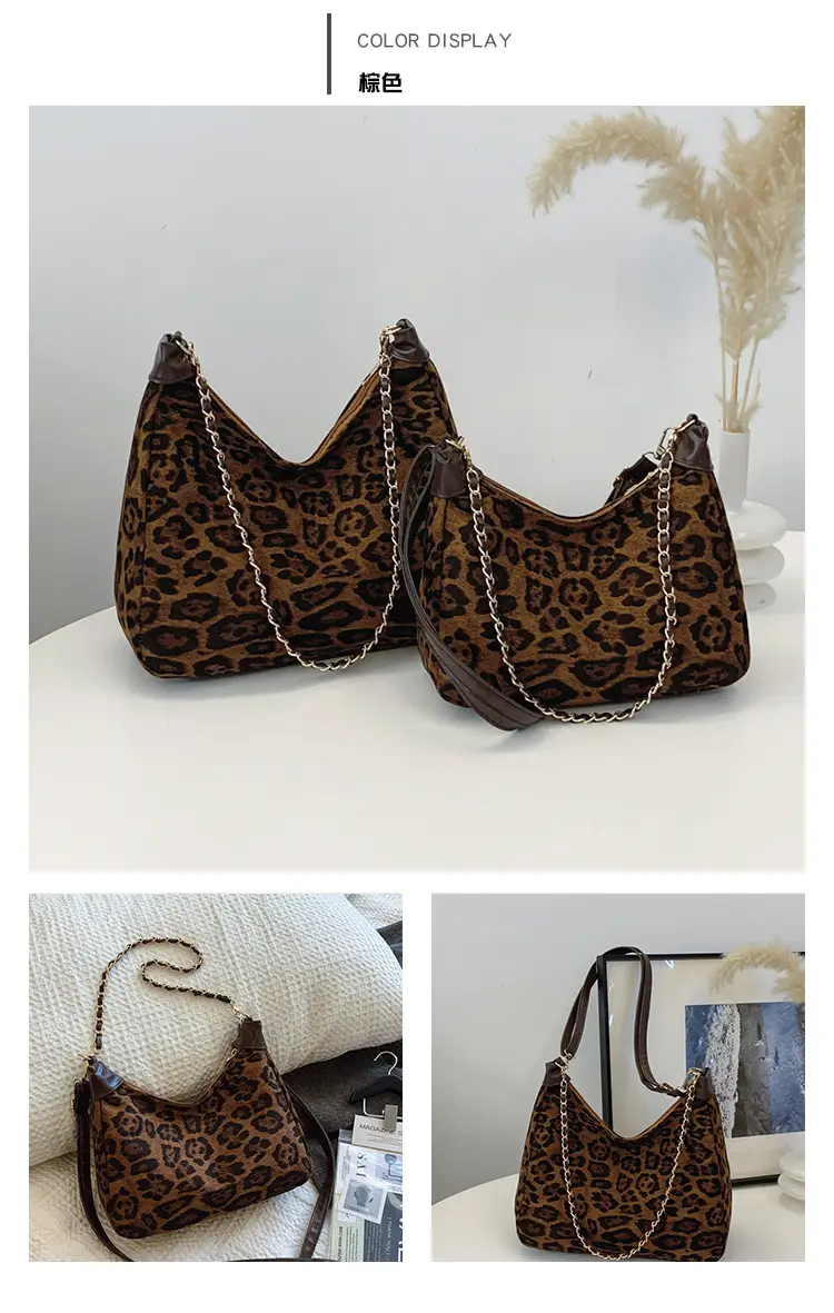 Leopard Print Shoulder Bag Women's Fashion Bag — feature 23