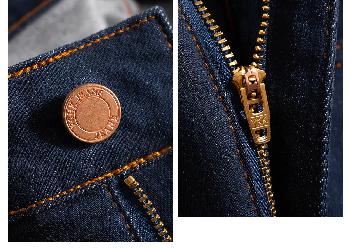 Dark Blue Flared Denim Pants for Women — feature 40